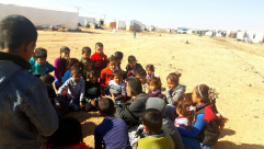 حملة تبرعات من اهل اللد والرملة ويافا للاجئين السوريين في مخيمات الشتات في الاردن